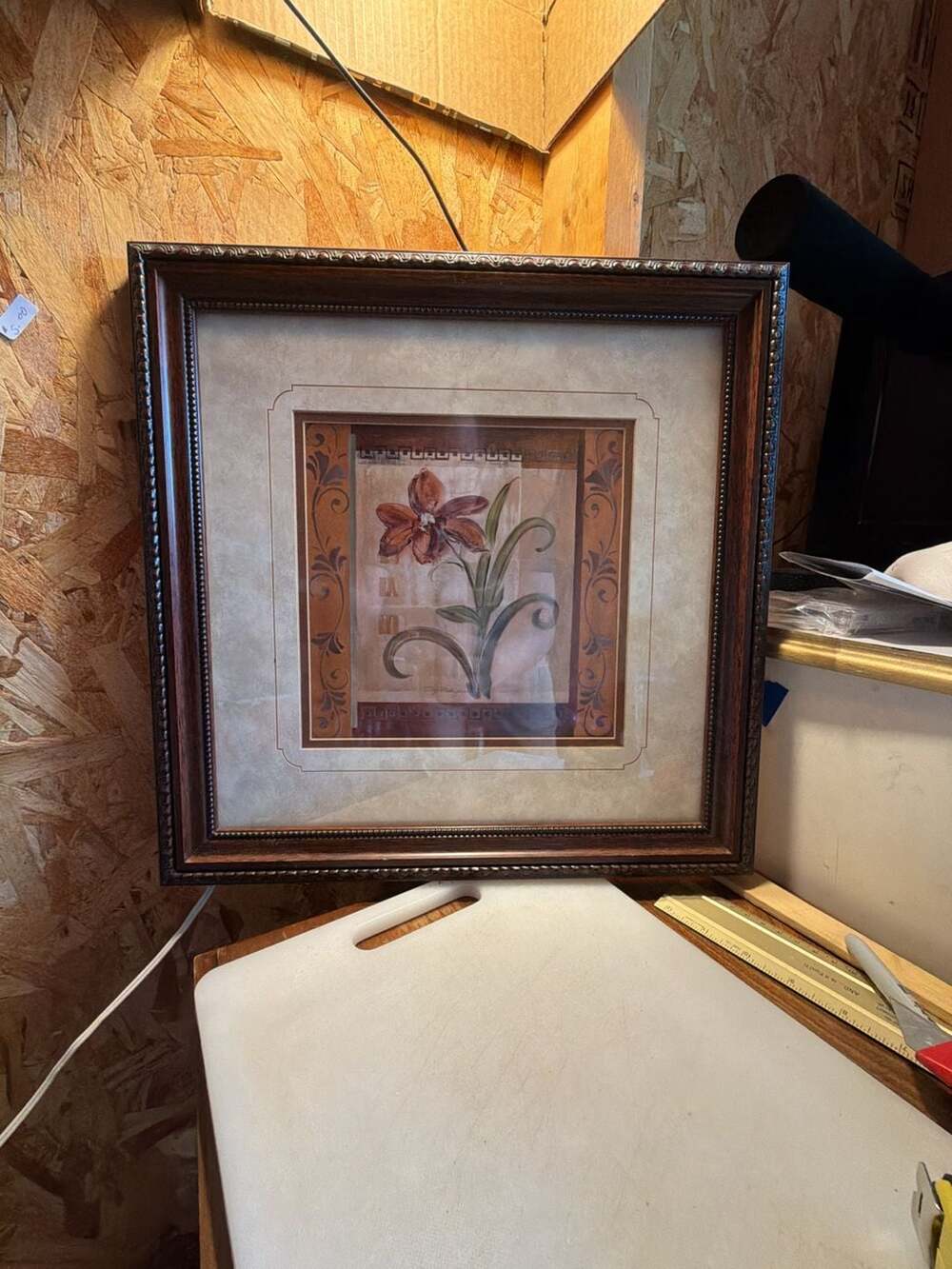 Sonoma Life+Style Framed Floral Art by Joy Alldredge